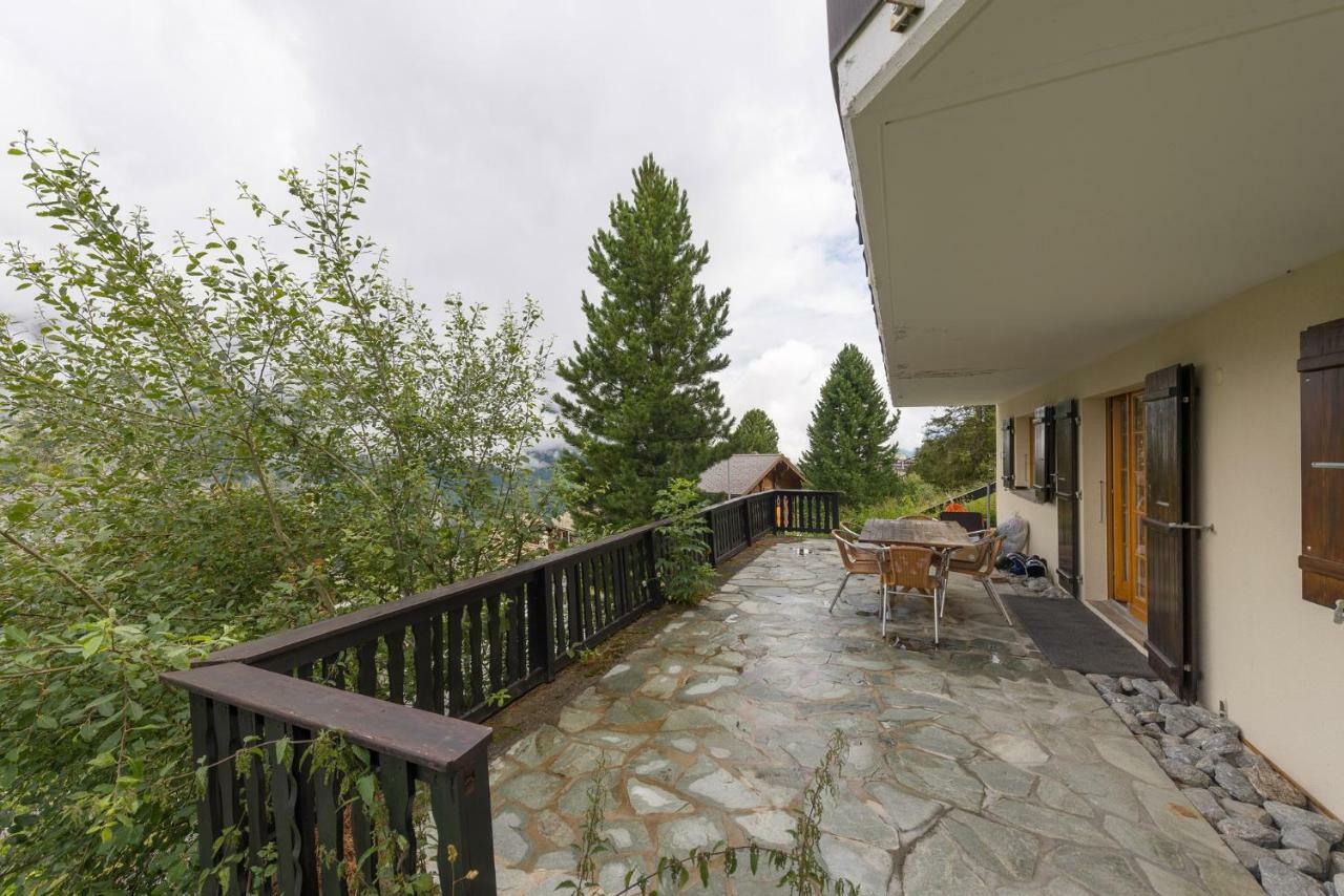 Apartment Schinkenheim "Bei Fuchs & Hase" Grächen Dış mekan fotoğraf