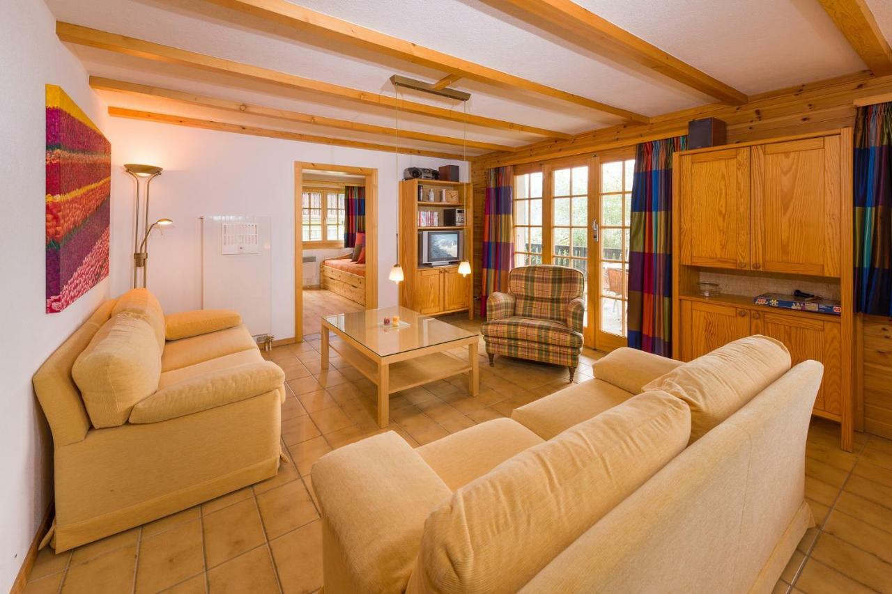 Apartment Schinkenheim "Bei Fuchs & Hase" Grächen Dış mekan fotoğraf