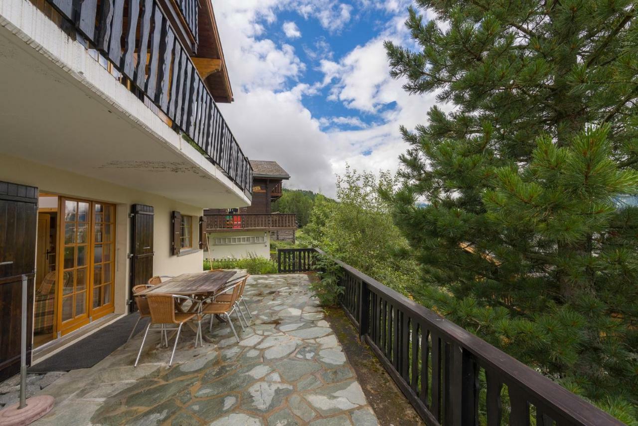 Apartment Schinkenheim "Bei Fuchs & Hase" Grächen Dış mekan fotoğraf